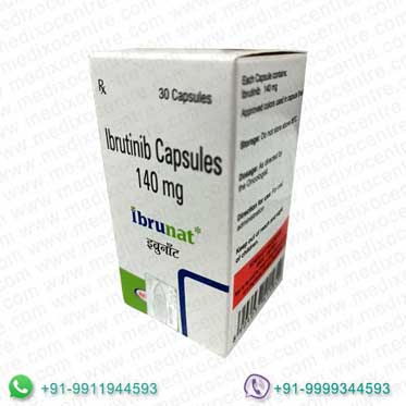 Ibrunat (Ibrutinib)140 mg Capsule with Free Home Delivery | Medixo