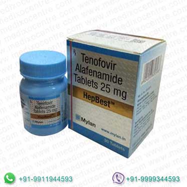 Buy Hepbest (Vemlidy) 25 mg Online, Free Home Doorstep Delivery - Medixo