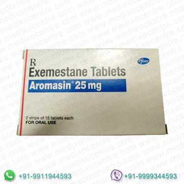 Buy Aromasin (Exemestane) 25 mg Online & Low prices At MedixoCentre