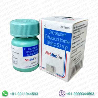 Buy Natdac 60 mg Online, Free Home Delivery - Medixo