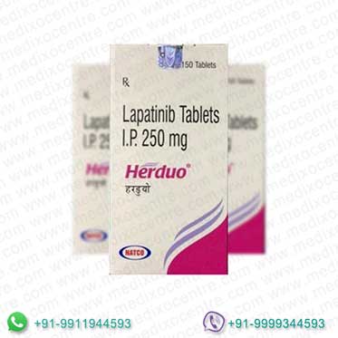 Buy Lapatinib (Herduo) 250 mg Online & Low Prices At MedixoCentre