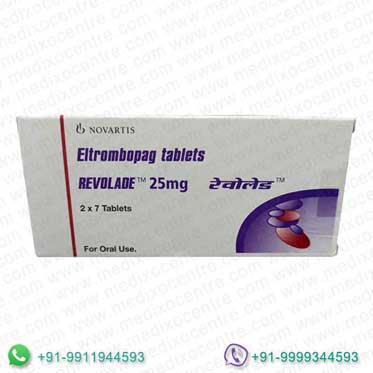 Buy Revolade (Eltrombopag) 25 mg Online, Free Home Delivery - Medixo
