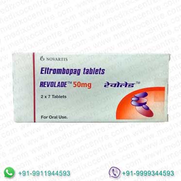 Buy Revolade (Eltrombopag) 50 mg Online, Home Doorstep Delivery - Medixo