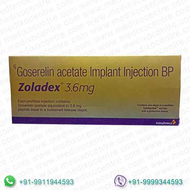 Buy Goserelin Acetate (Zoladex) 3.6 mg Online & Low Prices At MedixoCentre