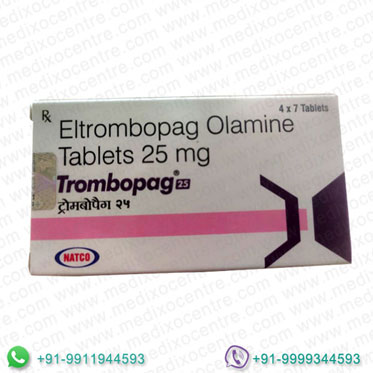 Buy Trombopag (Promacta) 25 mg Online, Free Home Delivery - Medixo