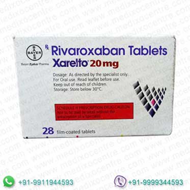 Buy Rivaroxaban (Xarelto) 20 mg Online, Low Price